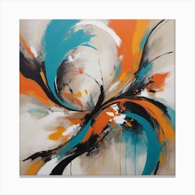 Abstract Painting Canvas Print