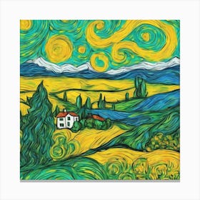 Starry Night 44 Canvas Print