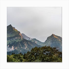 Swiss Alps Canvas Print