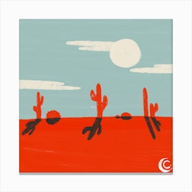 Desert (Contrasti Pt 1) Canvas Print