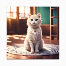 Sitting Pretty Canvas Print