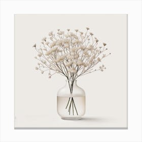 A Vase of Flowers Canvas Print