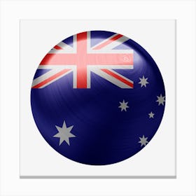 Australia Flag Country National Canvas Print