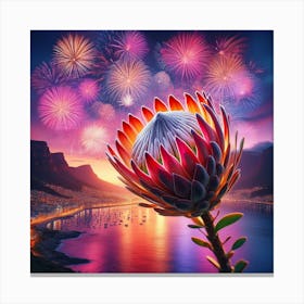 Firework 3 Canvas Print