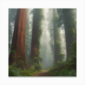 Redwood Forest 9 Canvas Print