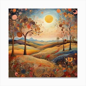 'Sunrise' 50 Canvas Print