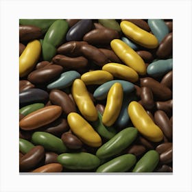 Chocolate Beans 4 Canvas Print