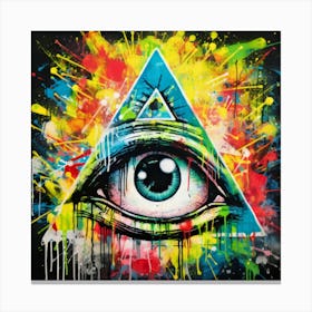 All Seeing Eye Canvas Print