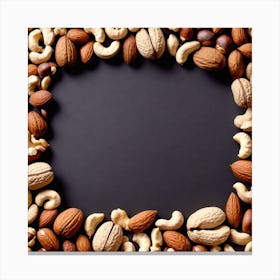 Frame Of Nuts 4 Canvas Print