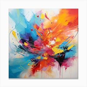 Abstract Painting 40 Canvas Print