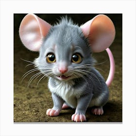 Cute Mouse 2 Canvas Print