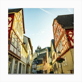 Street In Germany Canvas Print