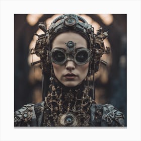 Solarpunk Gothic #1 Canvas Print