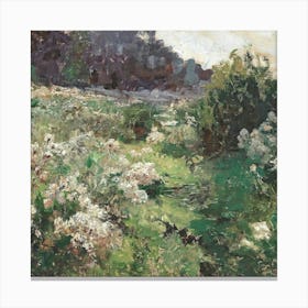 Garden In Bloom 2 Canvas Print