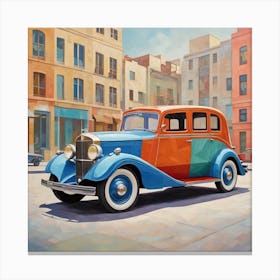 Old Fashioned Car Canvas Print