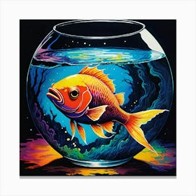 Fish Bowl 7 Canvas Print