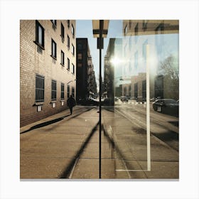Reflection Of The Bronx Canvas Print