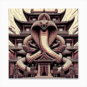 Snake King (Variant 4) Canvas Print