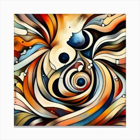 Abstract Painting 73 Canvas Print