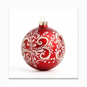 Christmas Ornament Canvas Print