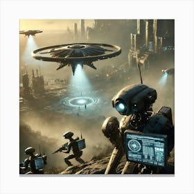 Aphraxis Drones Second Recon Converted Canvas Print