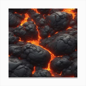 Lava Stock Videos & Royalty-Free Footage 5 Canvas Print