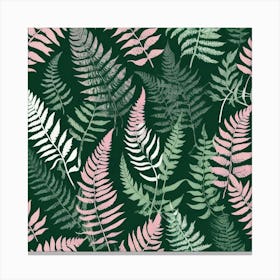 Fern Leaves 13 Canvas Print