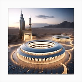 Islamic City 15 Canvas Print