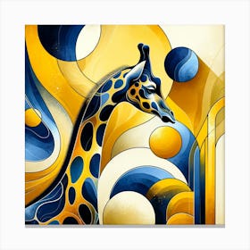 Giraffe 01 Canvas Print
