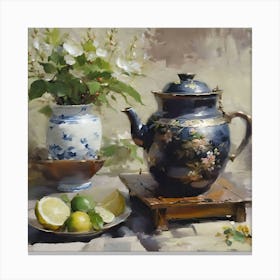 JAPANESE OIL Canvas Print