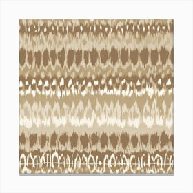 Create A Ikat Toile Pattern 1 Canvas Print