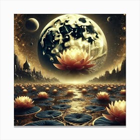 Lotus Lily 7 Canvas Print