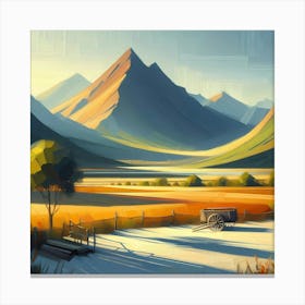 Landscape Painting 139 Canvas Print