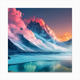 Arctic Sunrise Canvas Print