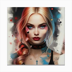 Harley Quinn 5 Canvas Print