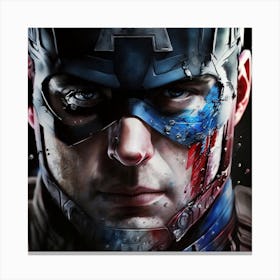 Captain America 1 Canvas Print