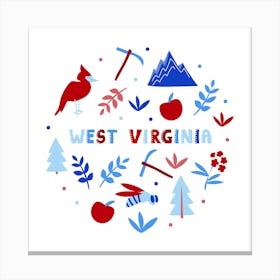 West Virginia Canvas Print