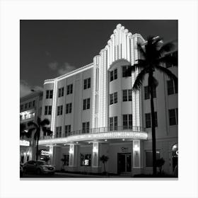 Deco Theatre Canvas Print