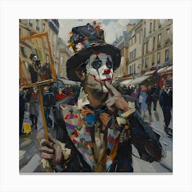 Masquerade of Modernity Canvas Print