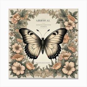 Butterfly Nature Art Wings Of Grace (5) Canvas Print