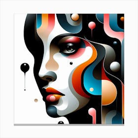 Abstract Painting Canvas Print