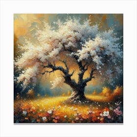 Blossoming Tree Canvas Print