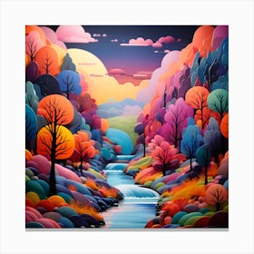 Autumn Forest 6 Canvas Print