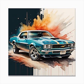 Camaro Dreamer 1 Canvas Print