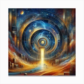 Portal To The Universe Canvas Print