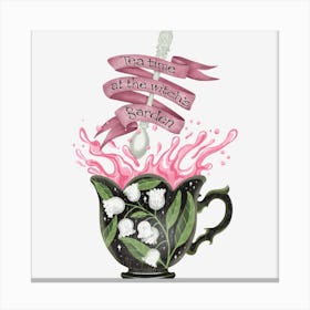 Tea lover art Canvas Print