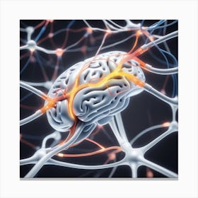 Brain And Nerves 44 Canvas Print