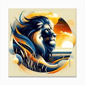 Lion 04 Canvas Print