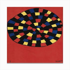 Serpent Au Vitrail (1970) Canvas Print