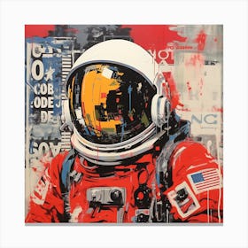 'Astronaut' 2 Canvas Print